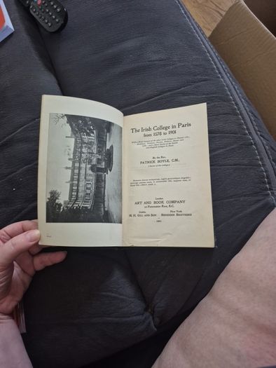The Irish college in Paris 1578 to 1901. 1901 edition  P Boyle