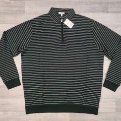 New Peter Millar Half Zip Golf Jumper Mens XXL