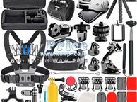 main image for ad 21344 52 in 1 Accessories Set Kit for Gopro Hero 1,2,3,3+,4, SJ4000, SJ5000, SJ6000, SJCAM, AMKOV, Andoer, SOOCOO,