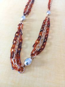 Vintage Statement Chain Link Necklace