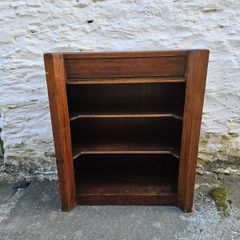 Mahogany Art Deco Book Case Writing Desk