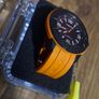 HEAD Unisex Analogue Quartz Watch with Silicone Strap H160101, black/orange, Strap. Image 5