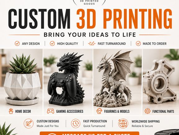 Custom 3d Printing