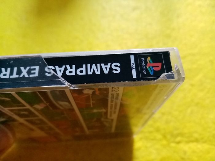 Sampras Extreme Tennis PlayStation 1 Ps1 PlayStation 2 ps2 games Original Pal version