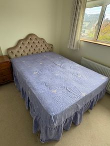 Queen bed with mattress