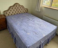 Queen bed with mattress