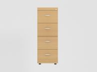 main image for ad Wooden 4 Drawer Filing Cabinet Beech