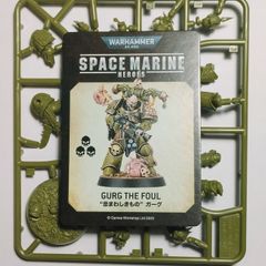 Warhammer 40k Space Marine Heroes Death Guard Plague Marine Gurg the Foul