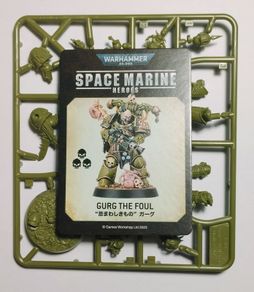 Warhammer 40k Space Marine Heroes Death Guard Plague Marine Gurg the Foul