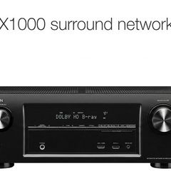 Denon AVR-X1000 surround network AV receiver