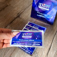 10 pouches whitening strips