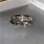 Hallmarked Silver Ex-Display Wedding Ring Image 9