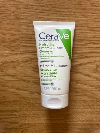 CeraVe Hydrating Cream to Foam Cleanser