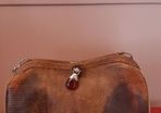 Vintage snakeskin handbag