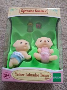 Sylvanian Families - Yellow Labrador Twins (new)