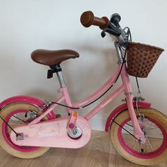 12" kids bike (pink)