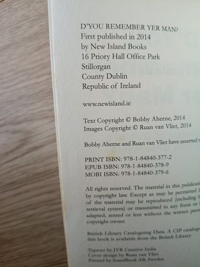 Do you remember yer man a portrait of Dublin's famous characters by Bobby Aherne in good condition with FREE STANDARD POSTAGE INCLUDED