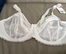 white bra 36DD