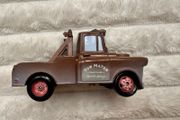 Disney Pixar Cars Radiator Springs Tow Mater Truck Diecast Metal Vehicle approx. 9.5 cm. length one of the back wheels is not working usad Please see photos