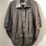 PEPE London Wool Blend Cape Coat Cardigan Size S! Image 8