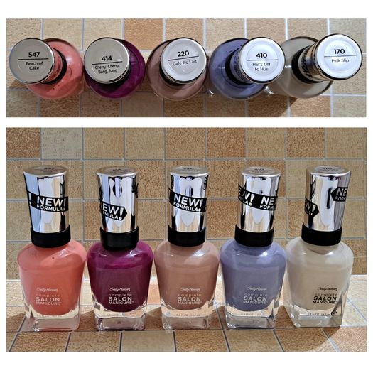 New Formula! Sally Hansen Complete Salon Manicure Nail Polish - New