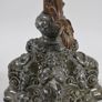 1930s Art Deco bronze/metal lamp with original shade Image 3