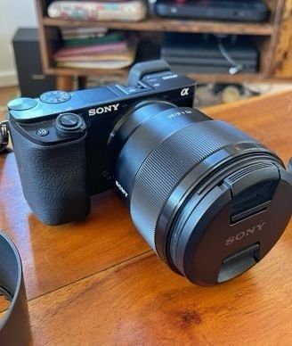 SONY Alpha A6100 Digital Mirrorless Camera with 3 lenses
