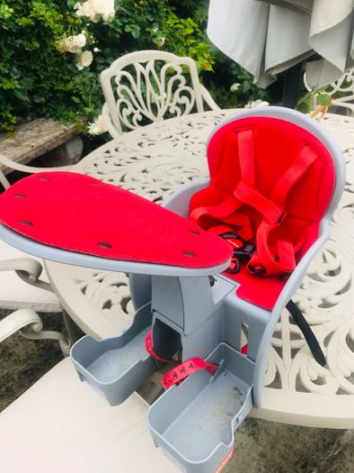 Wee ride front mounted child bicycle seat