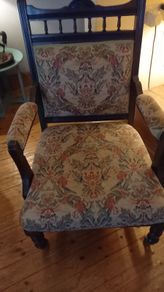 Edwardian parlor chair