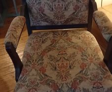 Edwardian parlor chair
