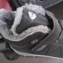 Temu High-Top Winter Sneakers with Faux Fur Trim Size 36/UK 3, Black (Brand New) Image 2