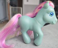 Banjo Blue (2) Toys R Us USA Exclusive with Brush MLP G3 My Little Pony 2002