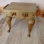 antique brass footman Image 2