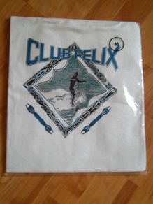 White Club Felix T-Shirt Size M 