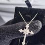 Cross pendant + 925 sliver chain Image 5
