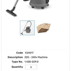 karcher wet vac