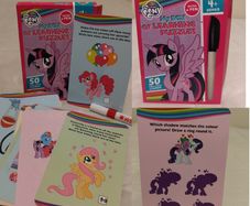 My Little Pony, My Box Of Learning Puzzles With Pen