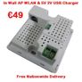 In Wall Ap Wlan & 5v 2v Usb Charger Image 2