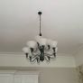 Fabulous large metal and glass chandelier Image 2