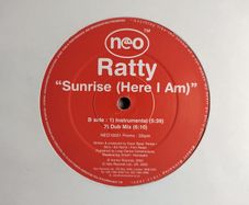 Ratty - Sunrise (Here I Am) - Neo Records - Incl PRESS Release SHEET! EPIC German HARD Trance ANTHEM!