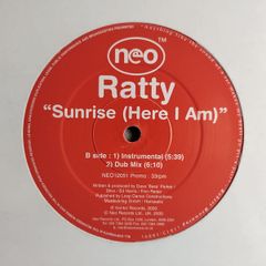 Ratty - Sunrise (Here I Am) - Neo Records - Incl PRESS Release SHEET! EPIC German HARD Trance ANTHEM!