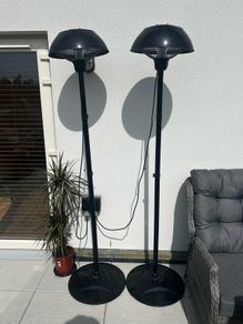 patio heaters, one left 50