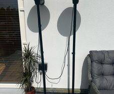 patio heaters, one left 50