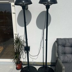 patio heaters, one left 50