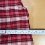 Vintage Levis Red Check Shirt Size M Mens - Pearl Snap Image 4