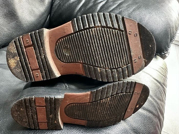 Rhinegold Classic kids leather boots 12C