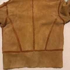 Vintage Roisin  GARTLAND Sheepskin Shearling Jacket Waterfall Collar