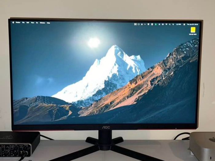 Gaming Monitor 24in 240hz (AOC 25g3zm)