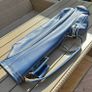 Vintage1930's Made in Scotland GREBAN Navy leather golf carry bag Image 2
