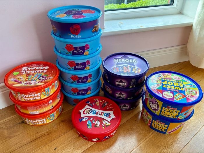 Empty Sweet Tubs x 15